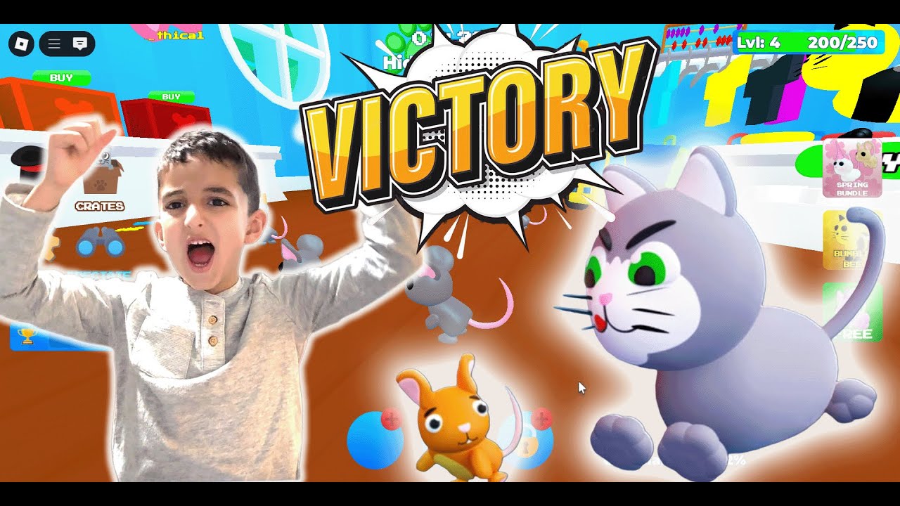 Cat vs Mouse in Roblox! Who Will Win? 🐱🧀