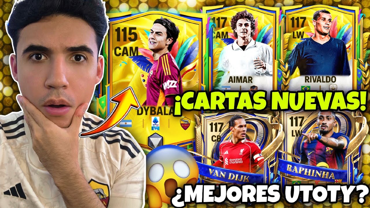 🤯RAPHINHA y LOS 11 UTOTY!! RIVALDO es BRUTAL! *Nuevo Dybala* y MUCHAS CARTAS INÉDITAS!!🇧🇷