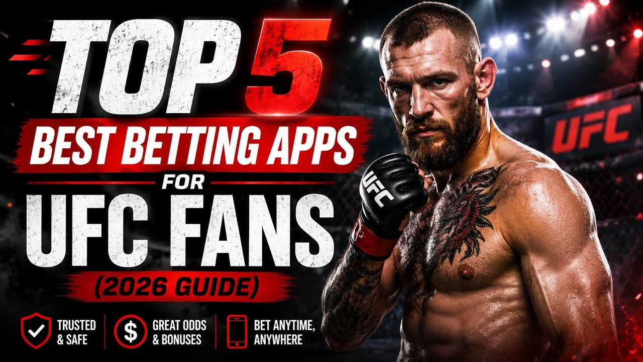 Top 5 Best Betting Apps for UFC Fans (2026 Guide) 🥊 | Best UFC Sportsbooks