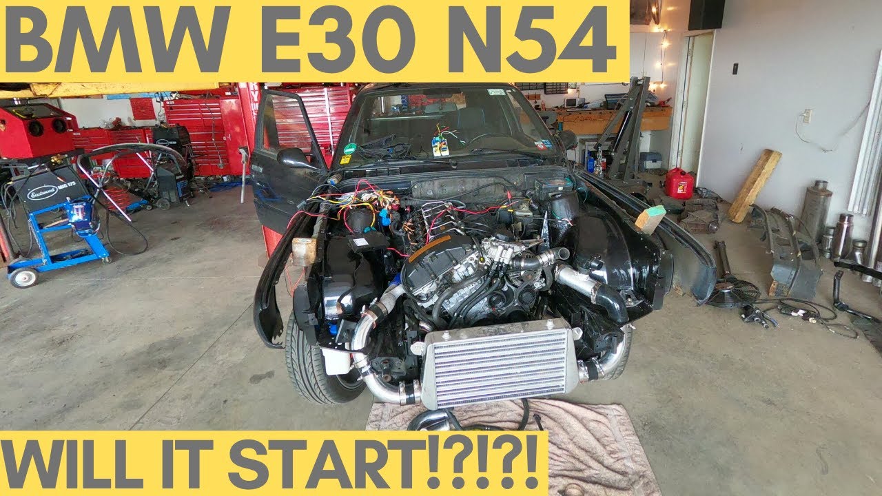 Part 28: Will It Start? What Will This E30 N54 Sound Like!?!