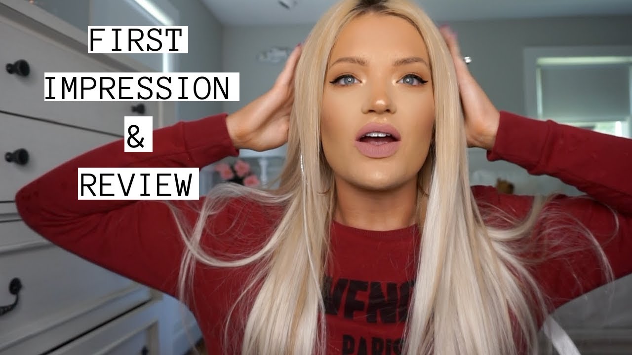 FOXY LOCKS HAIR EXTENSIONS IN PLATINUM