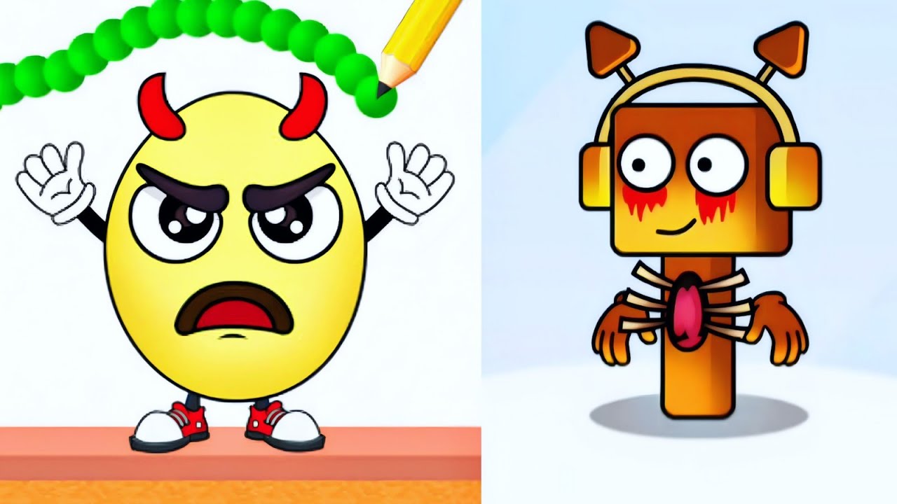 Draw To Smash Vs Square Punki Long Hand - Up To Max Level SpeedRun Gameplay 