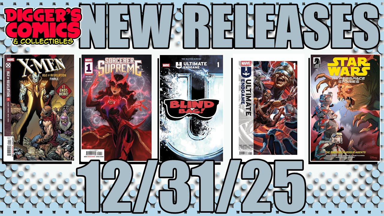 New Comic Book Releases for 12-31-2025!