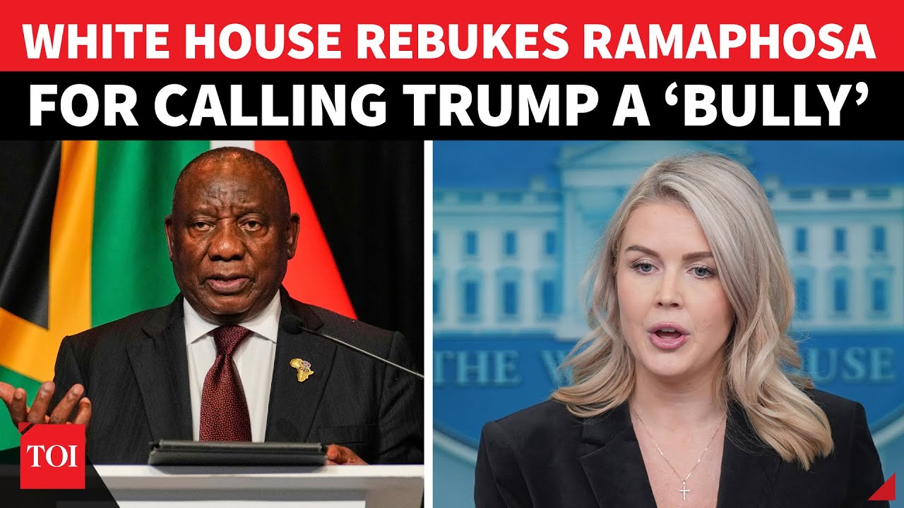 ‘WATCH YOUR TONE!’: Leavitt FUMES After Ramaphosa 'Laughs' At Trump’s Last-minute G20 ‘Scramble’