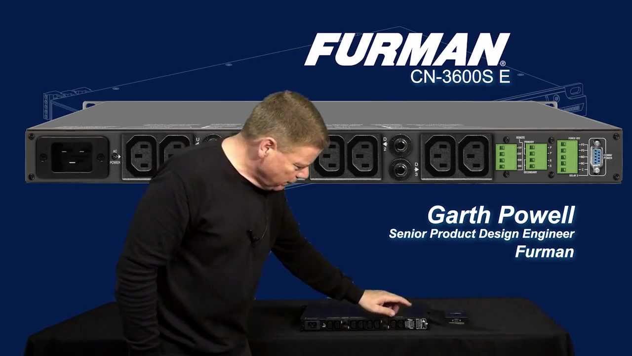 Furman CN-3600 SE SmartSequencer for 200V-240V Regions