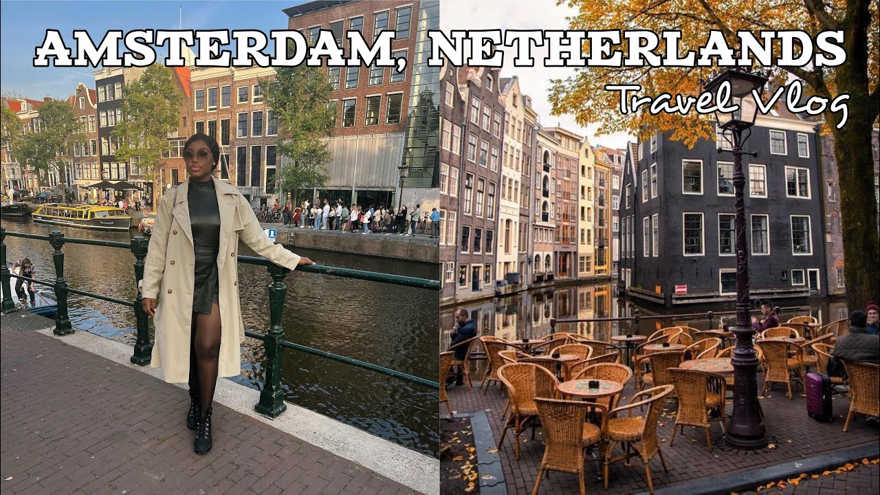 Amsterdam Fall Travel Vlog | The Upside down, Canal cruise, BSN Graduation etc