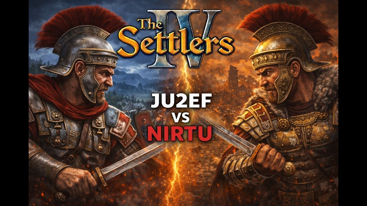 The Settlers 4  - NIRTU VS JU2EF | Mistrzostwa Polski 2026