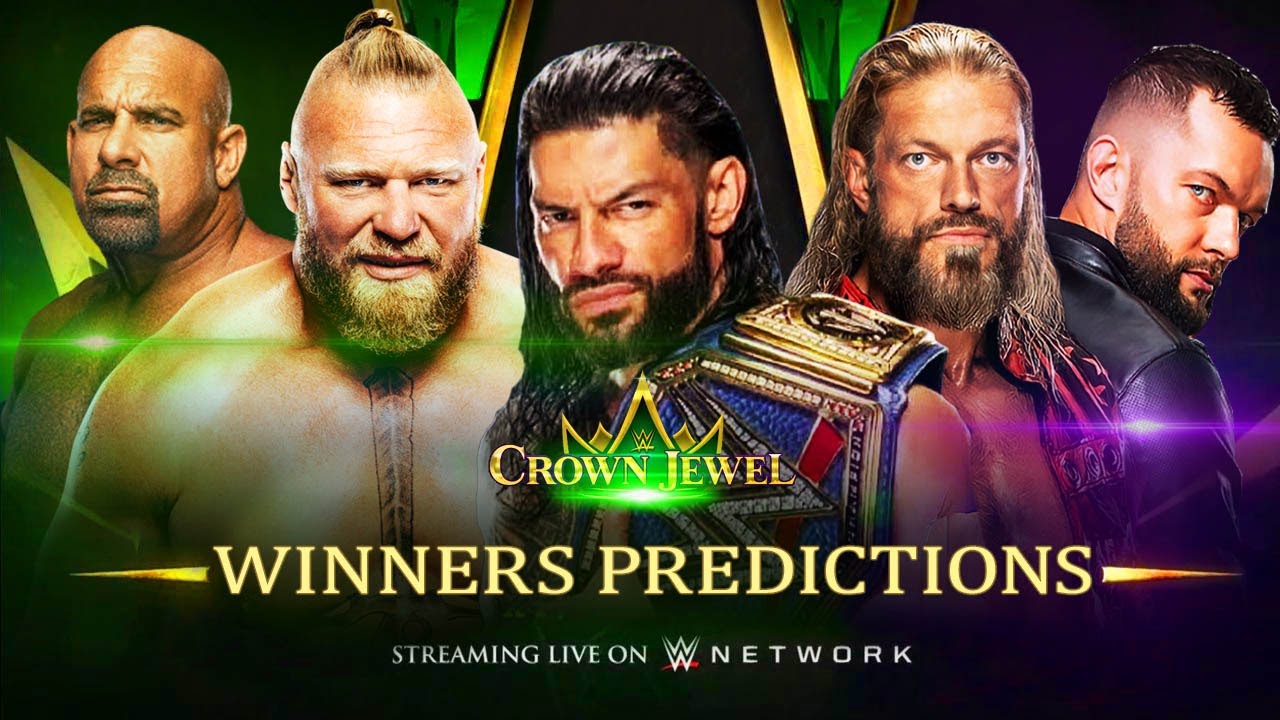 WWE Crown Jewel 2021 Full Match card & Winners Predictions (Part 2) | Crown jewel 2021 Predictions
