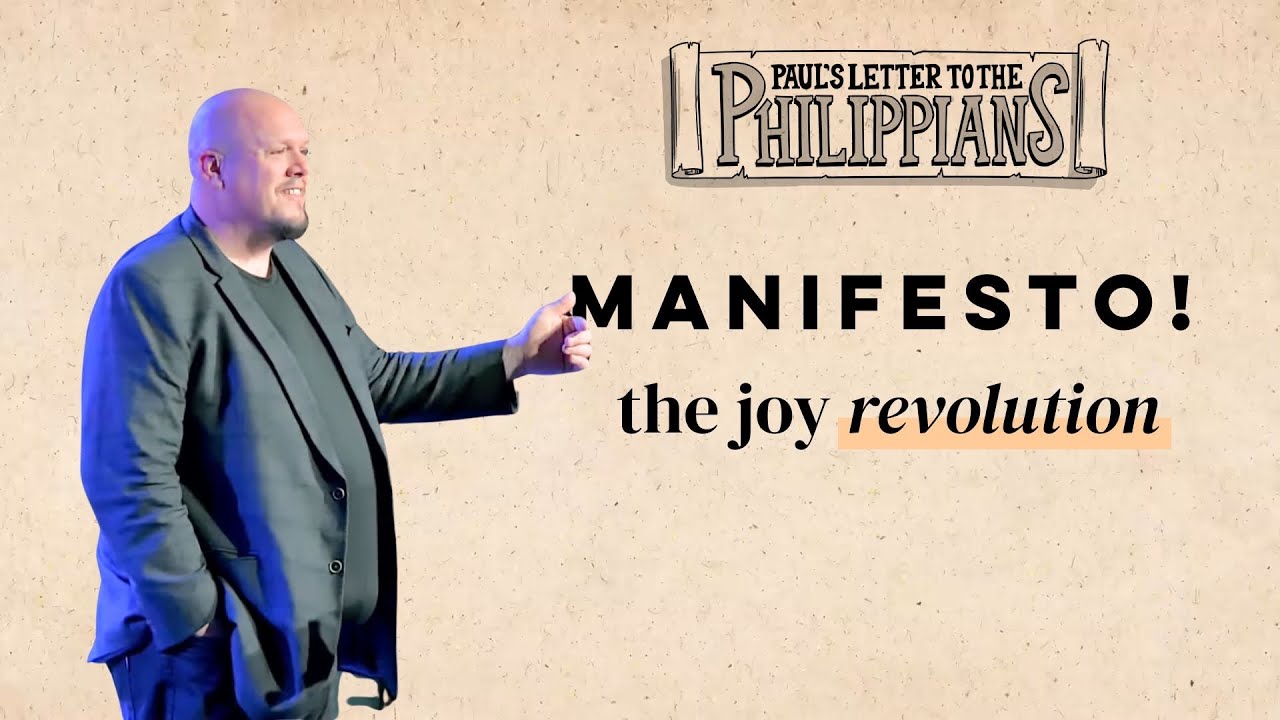 Manifesto! The Joy Revolution &ndash; Phil Le Cheminant | Freedom Church Jersey