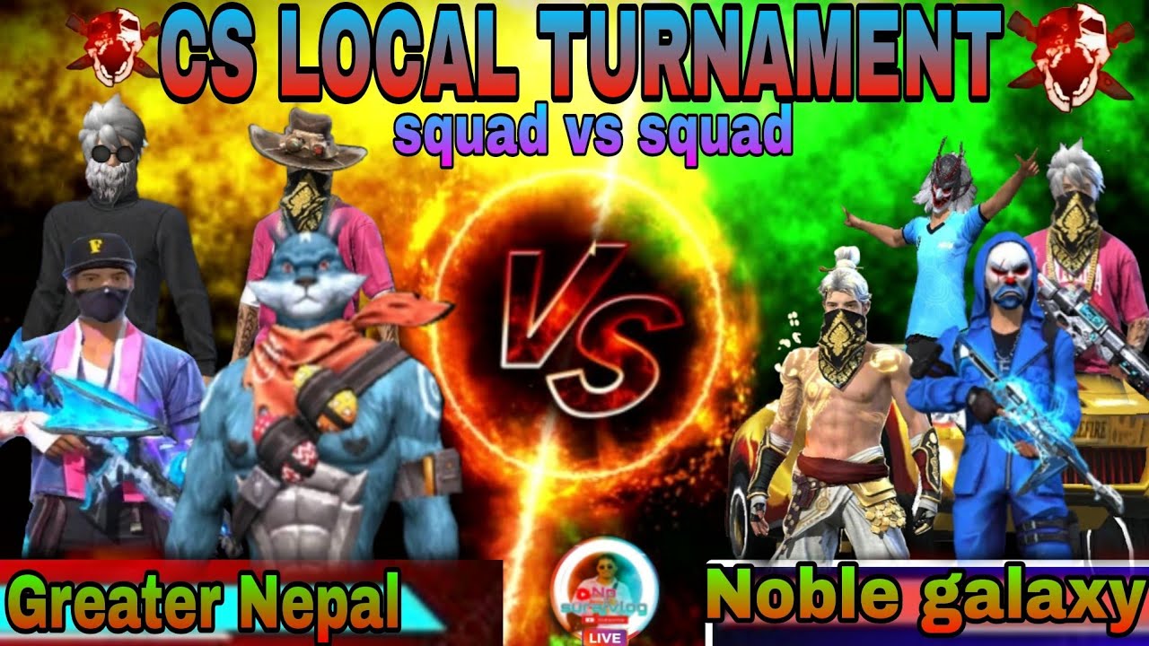 FREEFIRE TURNAMENT  // GREATER NEPAL VS NOBLE GALAXY . #FFLIVEGAME #fastgameplay