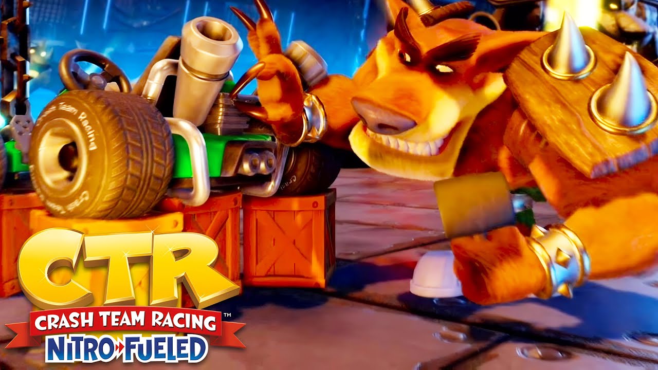 Tiny Tiger beats Developer's Time with Classic Kart - Crash Team Racing Nitro - Fueled