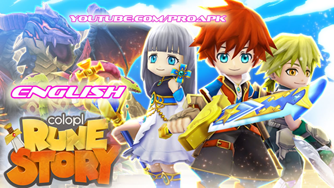 Colopl Rune Story English Gameplay IOS / Android