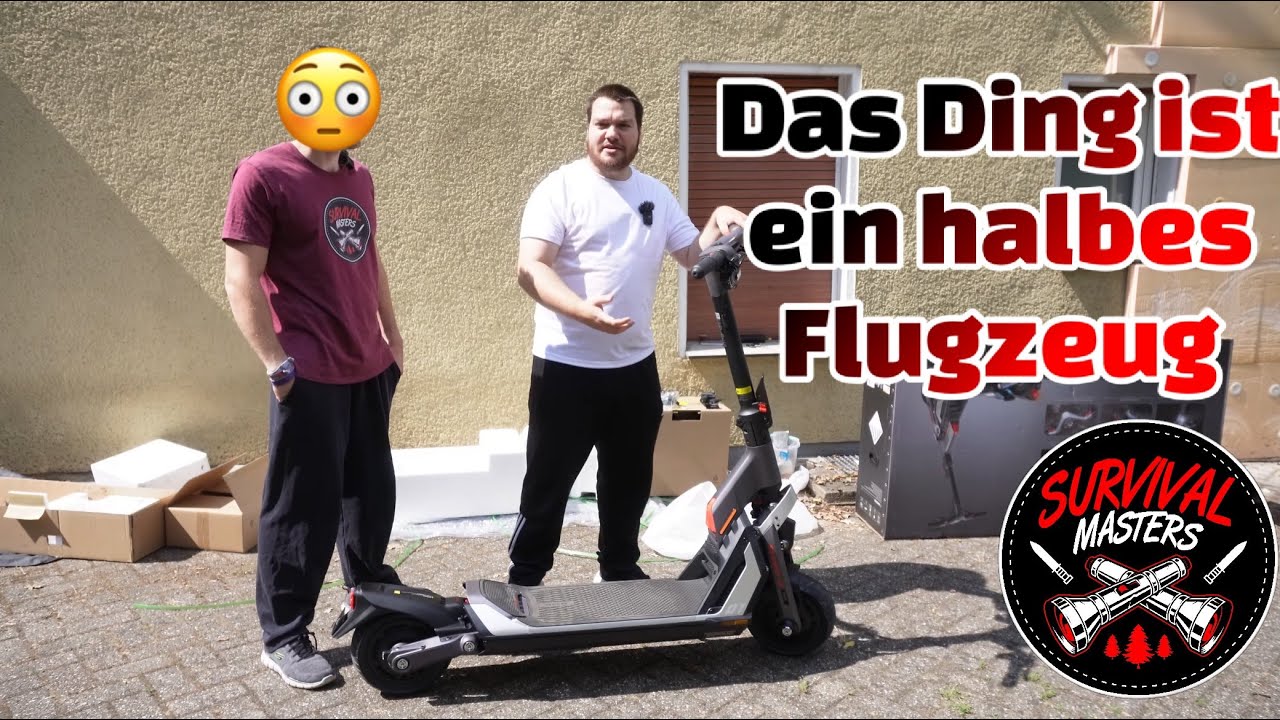 Der teuerste LEGALE Escooter in Deutschland 😳💰 Segway Gt1D❗️