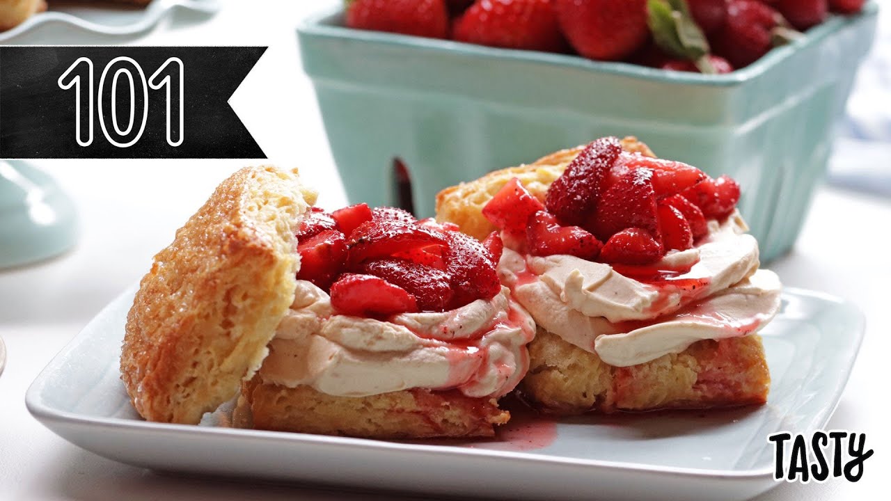 How To Make The Best Strawberry Shortcake You'll Ever Eat • Tasty