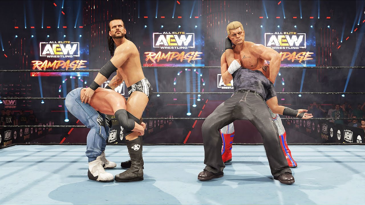 WWE 2K23: I made AEW with mods!