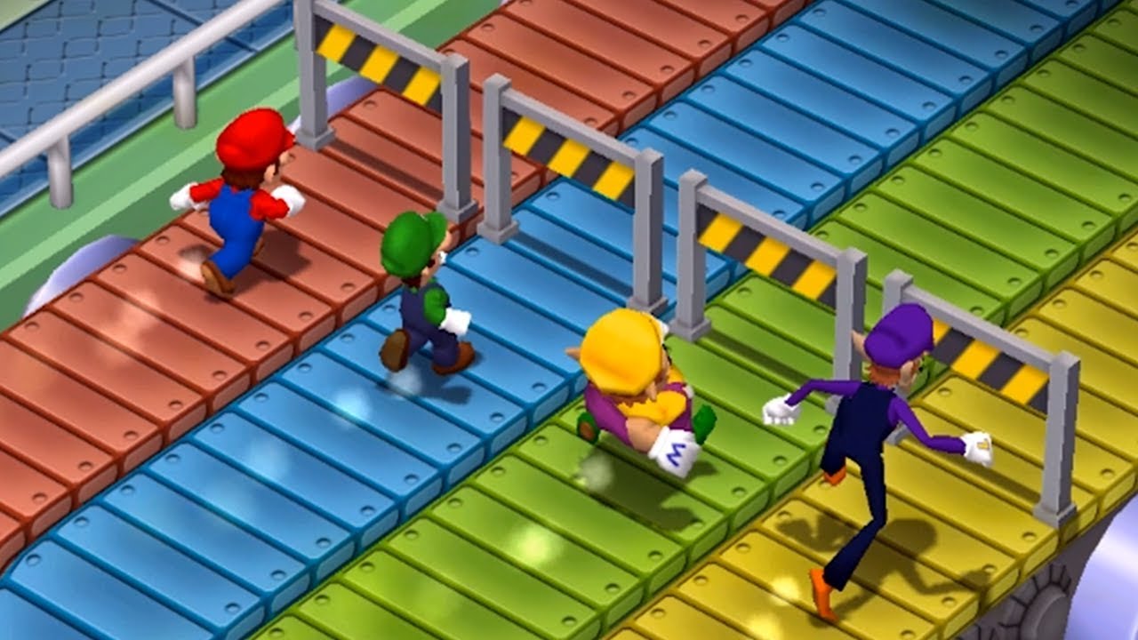 Mario Party 7  - All 4 Player Minigames