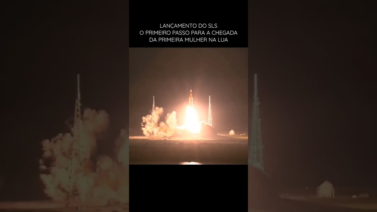 Lan&ccedil;amento foguete SLS - Miss&atilde;o Artemis I