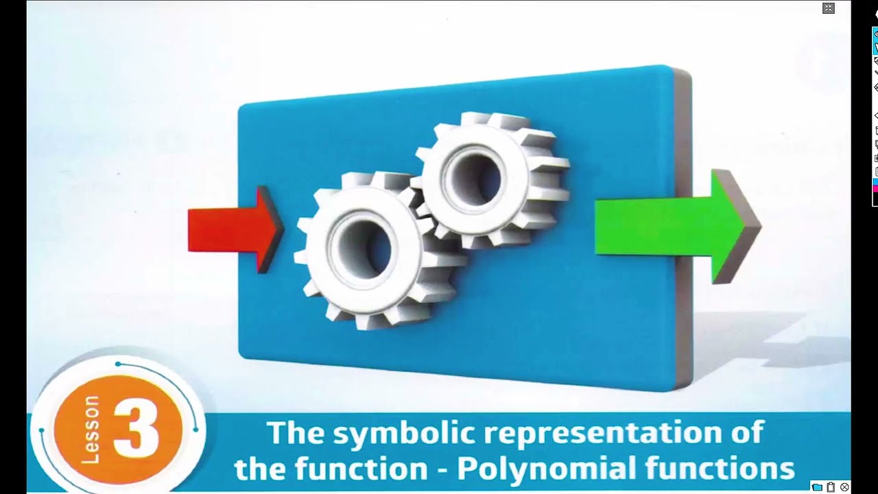 Prep3- 1st term 3-The symbolic representation of the function - polynomial functions شرح ماث