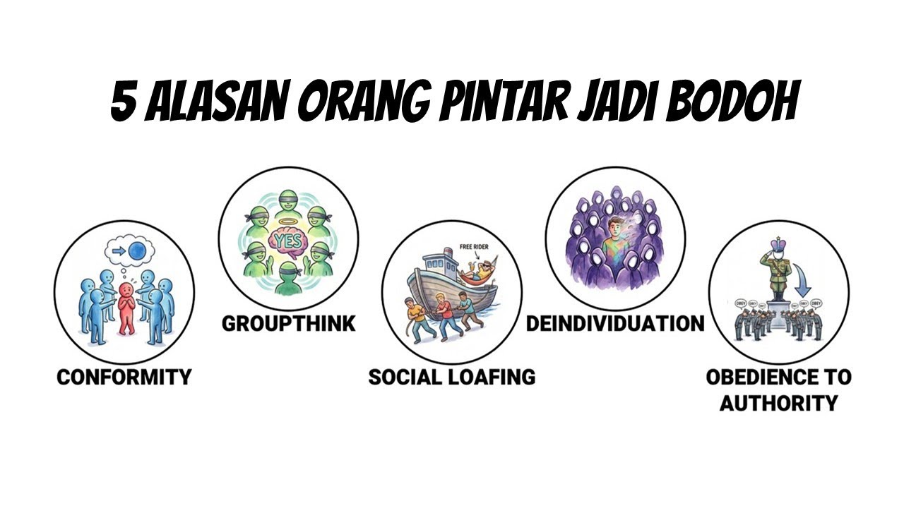 Power Play #7: 5 Logika Massa: Mengapa Orang Pintar Bisa Menjadi Pengikut Buta?