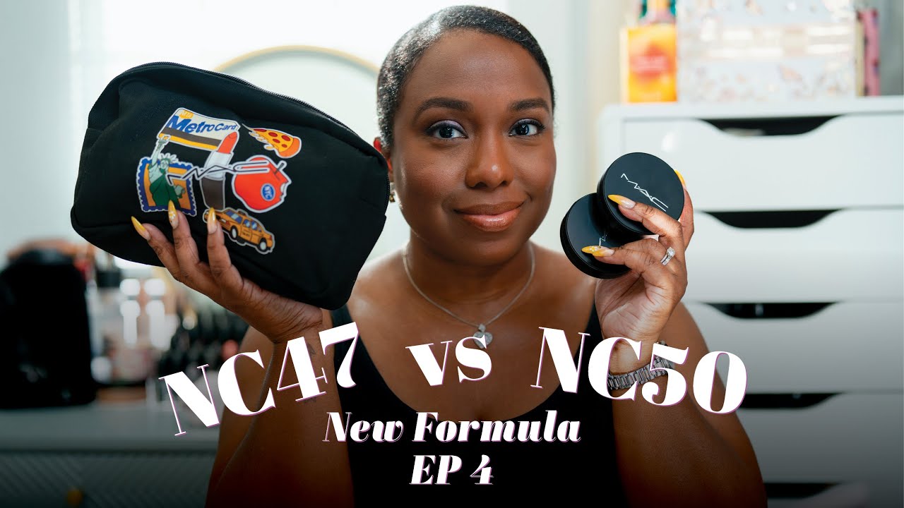 MAC&rsquo;s New Studio Fix Powder Review + Sale Haul! | NC47 vs NC50 vs NC55!! | A Month of MAC Ep 4