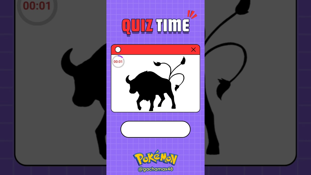 Guess Pokemon Silhouette 1 