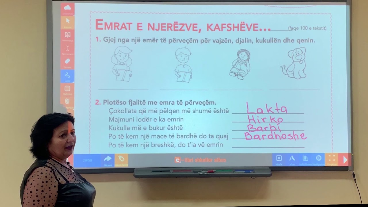 Libri i digjitalizuar fletore pune Gjuha shqipe 2, Rikujtojmë dhe ushtrohemi