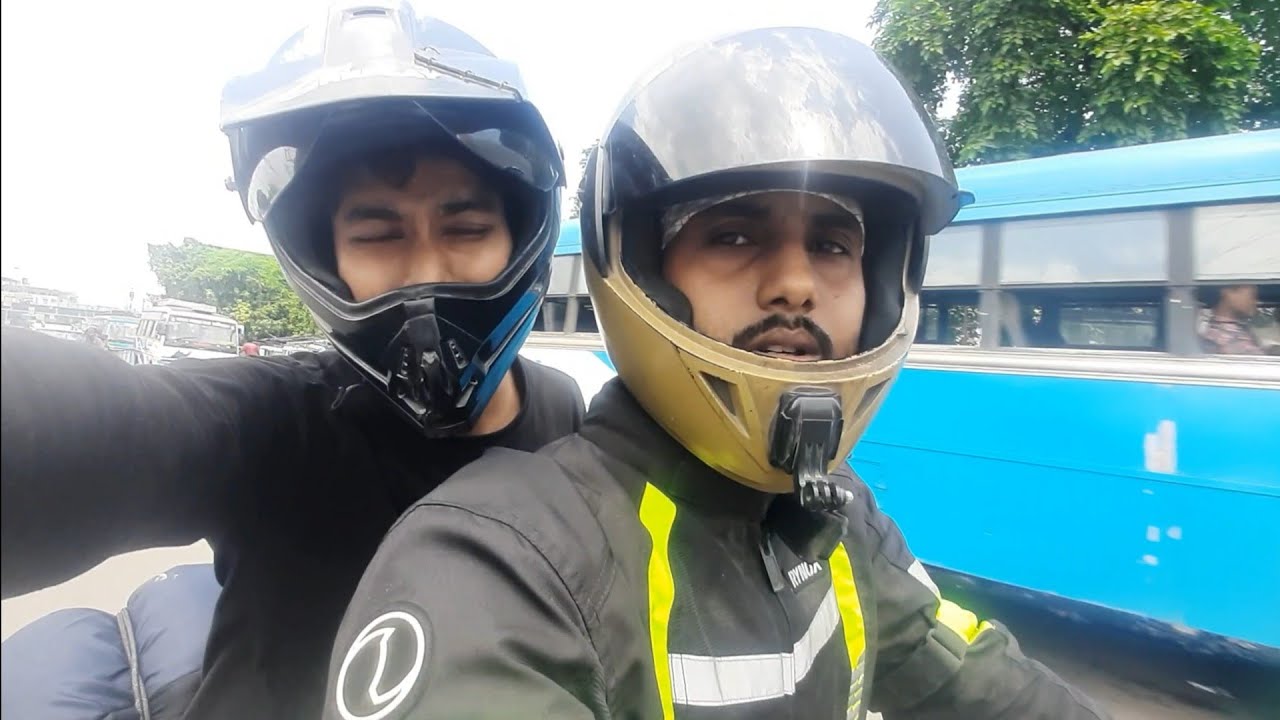 কালকাতা চোলে আসলাম আমি আর বাপা দা 🏍 @KhushirBhandarByBappa