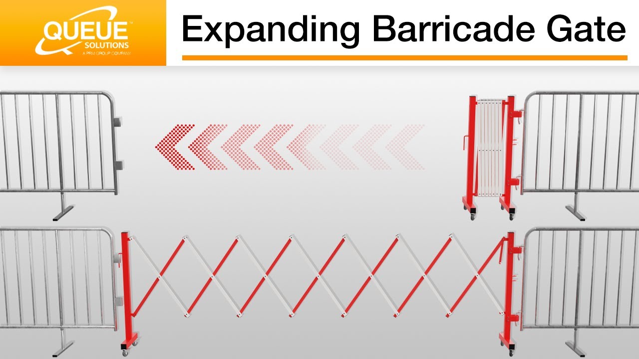The Expanding Barricade Gate | Queue Solutions