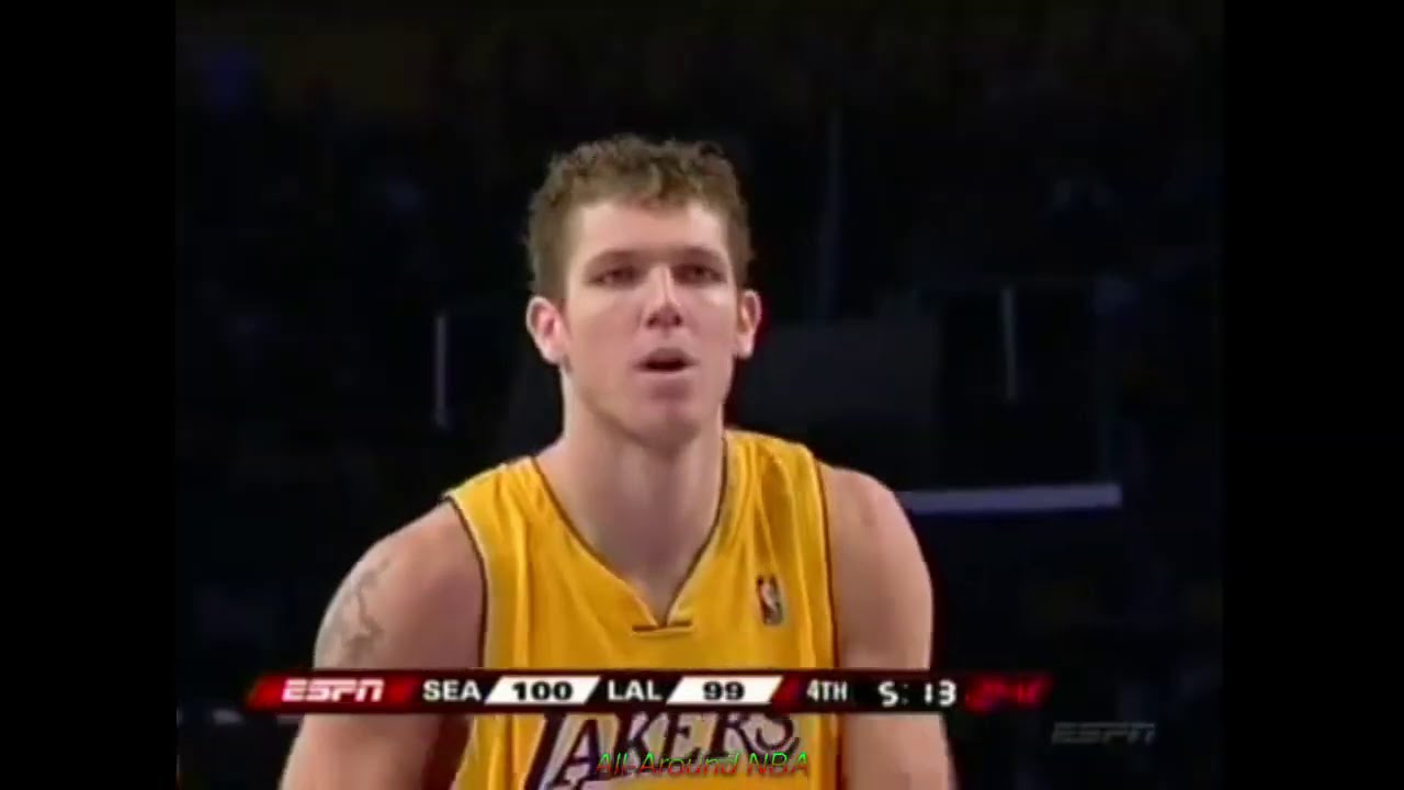 Luke Walton 20 Points 5 Ast Vs. Seattle, 2006-07.