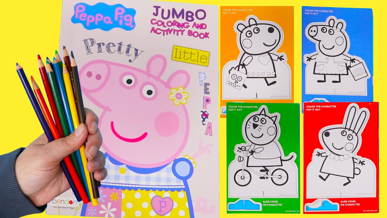Actividades y colorines de Peppa Pig para niñas y niños