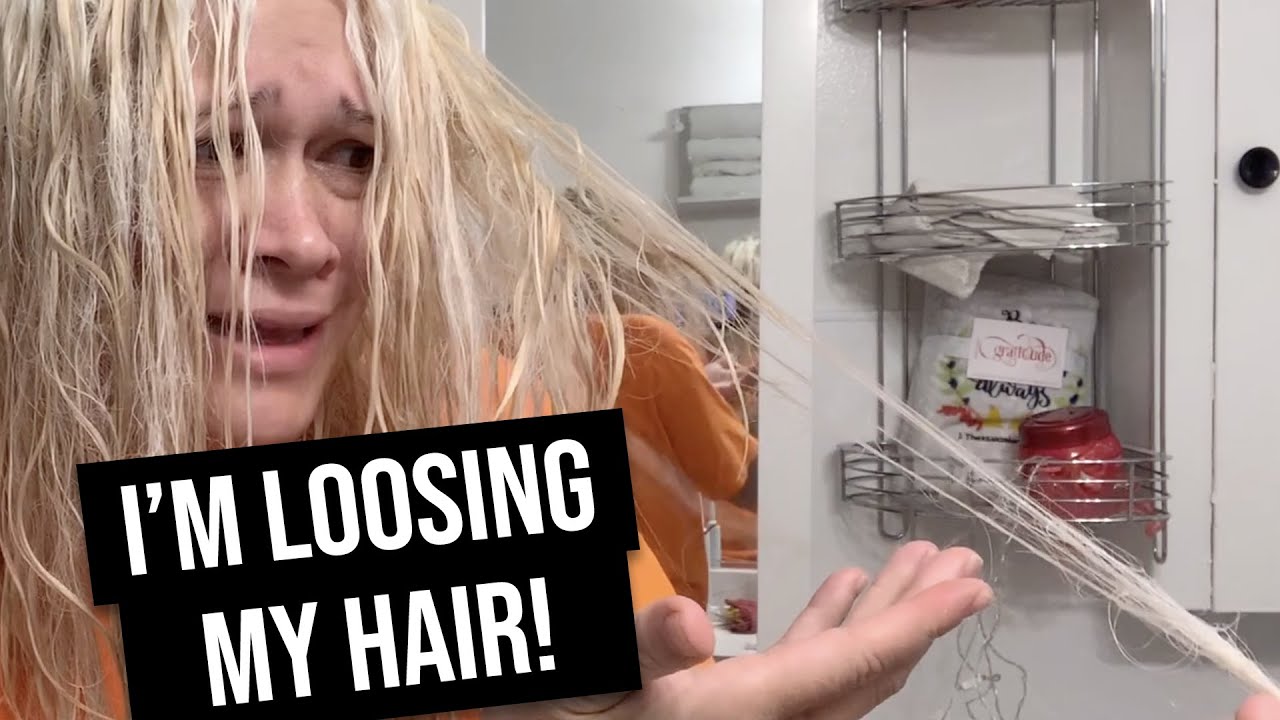MY HAIR FELL OUT BECAUSE OF HAIR BLEACHING FAIL *Bleaching disaster*