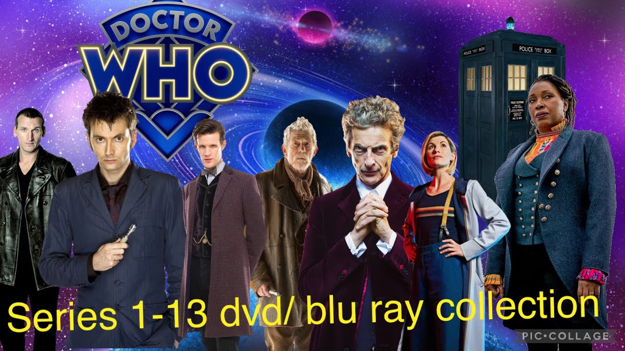 Doctor Who series 1-13 dvd/ blu ray collection