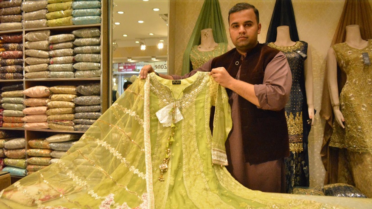 Pakistani party wear uk | Maria B | Organza  | Chiffon | Chiffon dresses | Chiffon dress for wedding