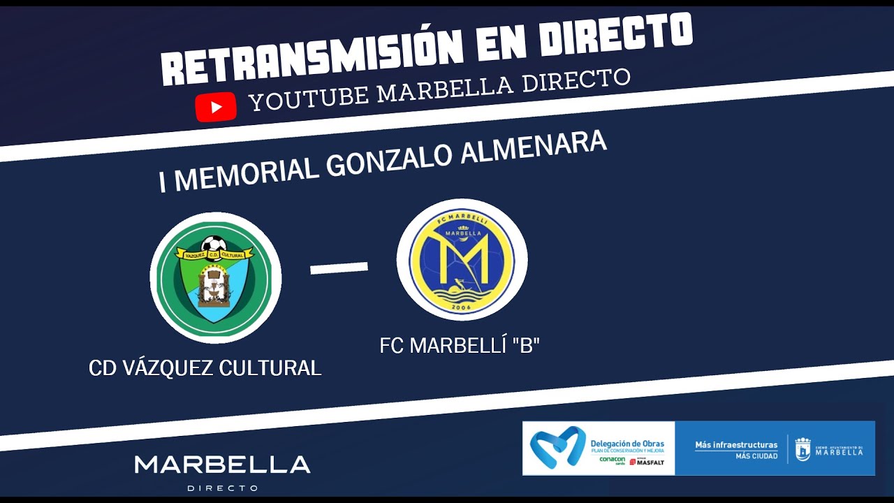 CD Vázquez Cultural VS FC Marbellí 