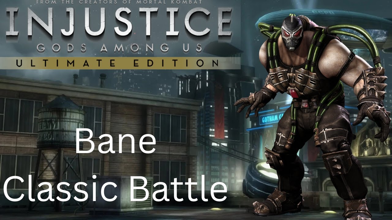 Injustice: Gods Among Us UE w/Mod - Bane Classic Battle