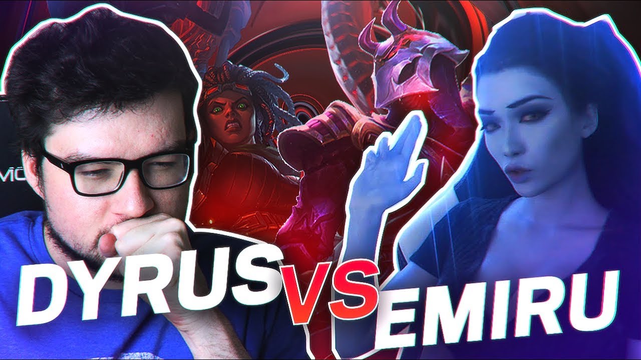 DYRUS | PLAYING AGAINST MY GIRLFRIEND EMIRU