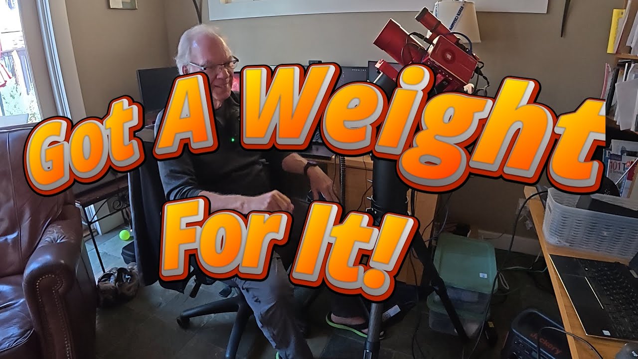Got An iOptron 4.5kg Counter Weight For My ZWO AM5 Mount