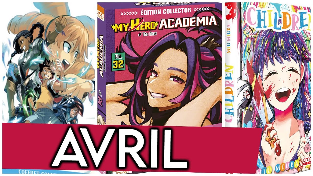 LES SORTIES MANGAS D'AVRIL : &Eacute;DITION COLLECTOR et LIMIT&Eacute;E !