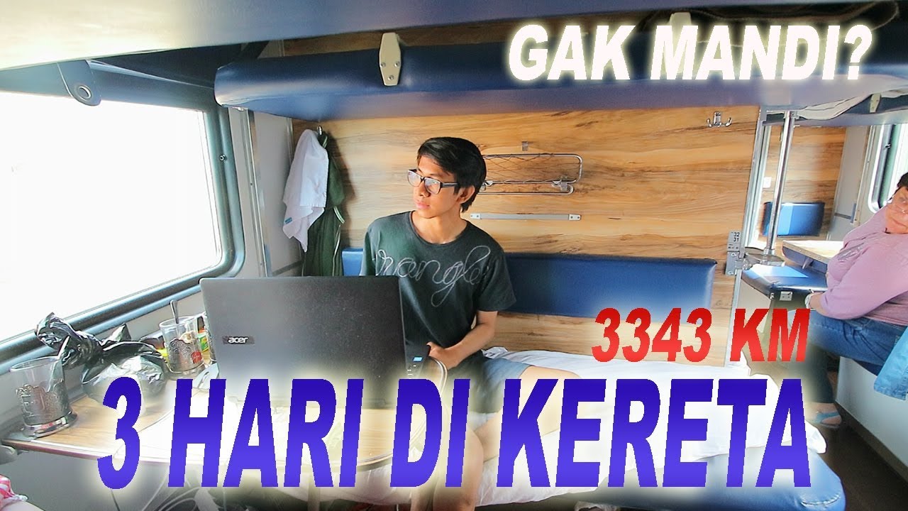 NAIK KERETA 3 HARI DI RUSIA  - GIMANA RASANYA? (3343KM)