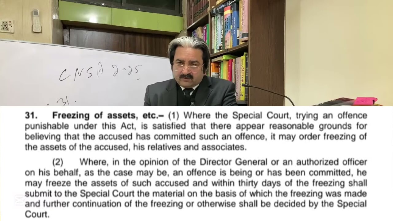 S.31 of The Punjab Control of Narcotics Substance Act,2025 #kung 