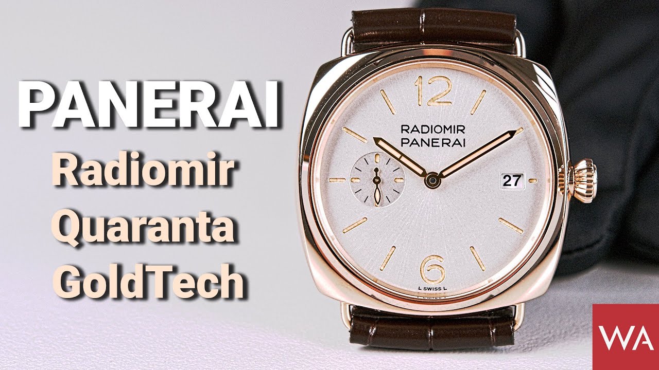 PANERAI Radiomir Quaranta Goldtech 40 mm. PAM01026.