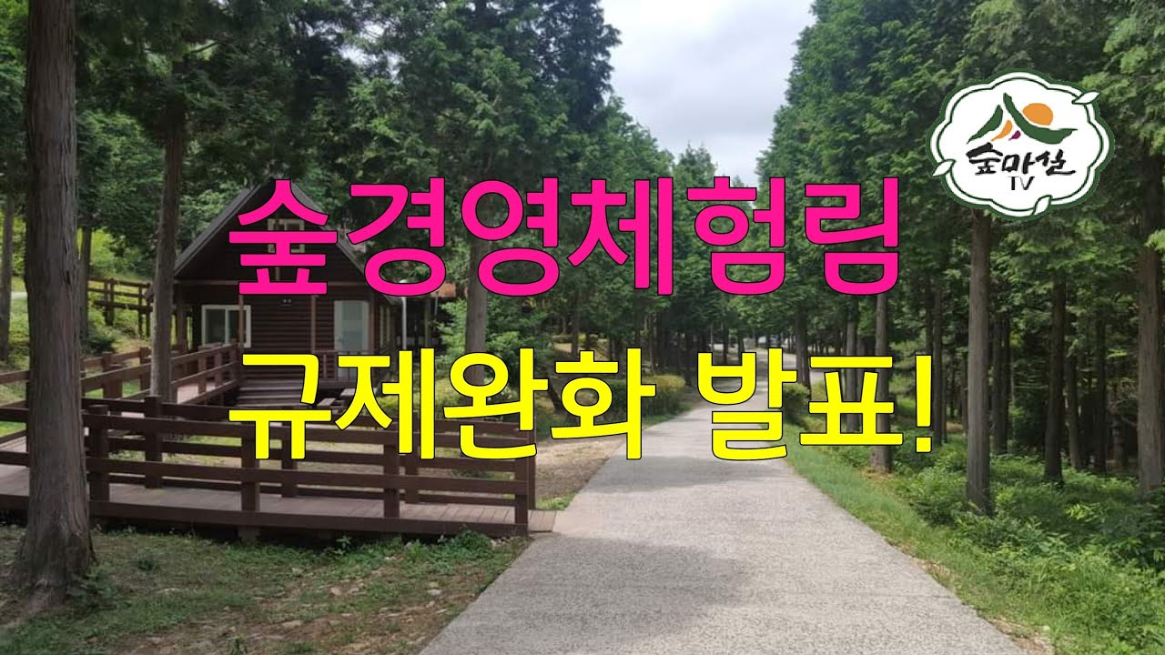 숲경영체험림규제완화  산림 임업 산림경영 귀농귀촌정보 숲해설사 휴양림 소규모환경평가  숲카페  숲체험 6차산업 임업후계자 독림가 임산물 약초방송 산야초 휴양림 숲속야영장 귀산촌
