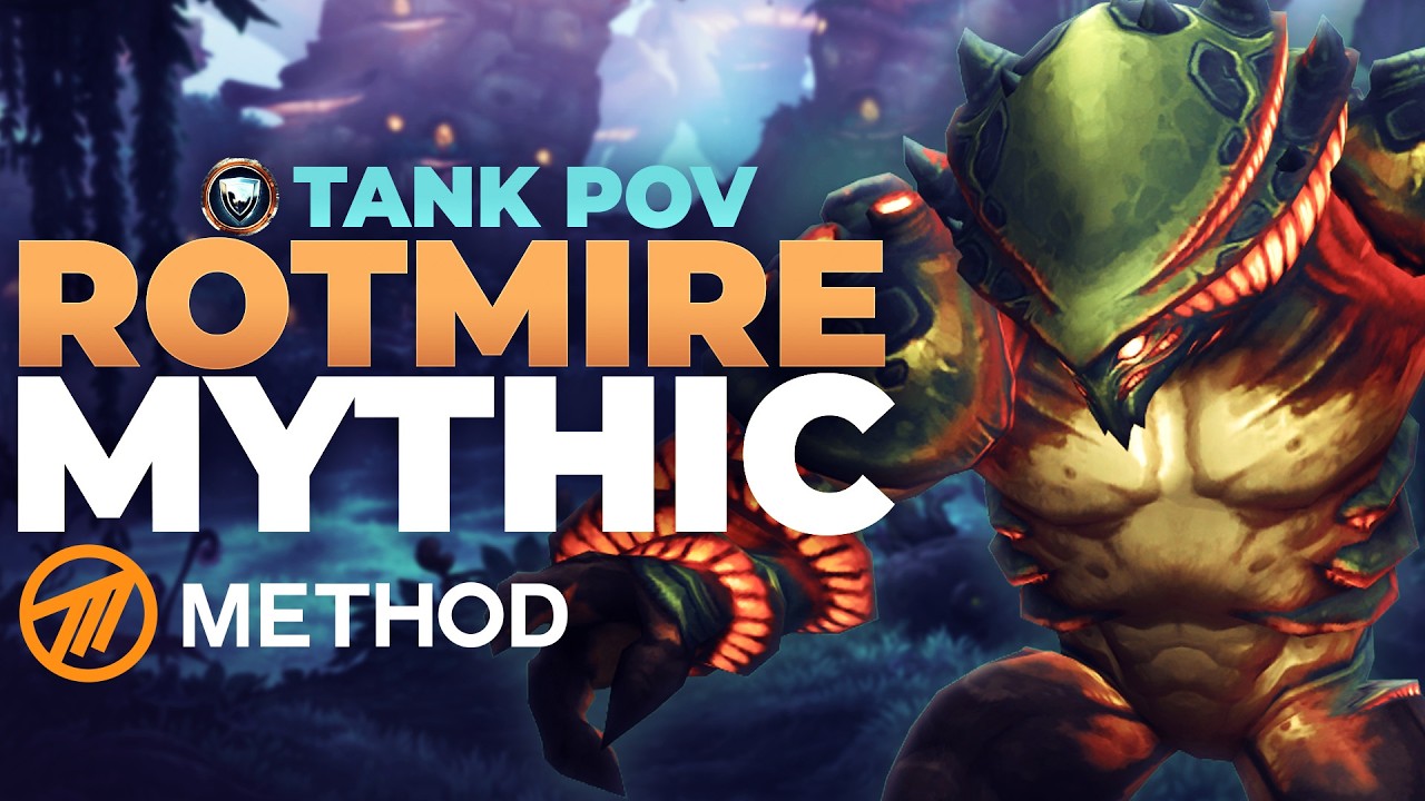 PoV танка в Rotmire Mythic &mdash; Рейд Sporefall &mdash; WoW Midnight