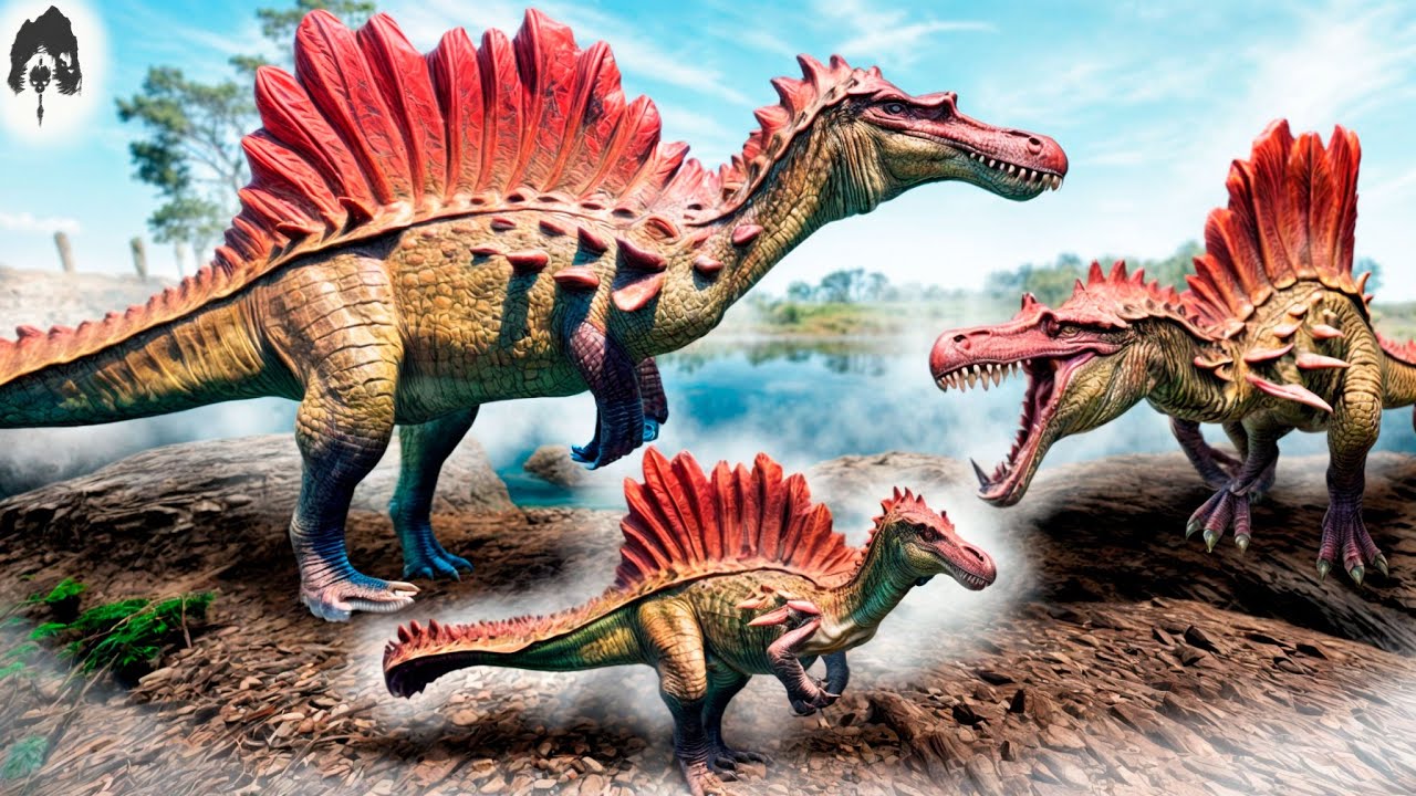 The Isle - O Bebê Hypo Cresceu! Família Hypo Spino Em Ação Com Novo Aliado!