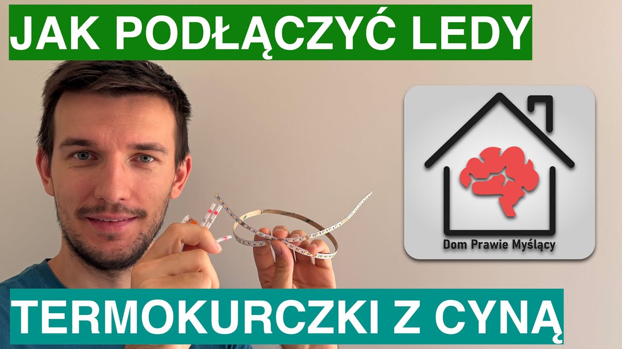 Montaż LED CCT bez lutowania. Paski LED w ścianie - jak montować? Szybki montaż pasków LED