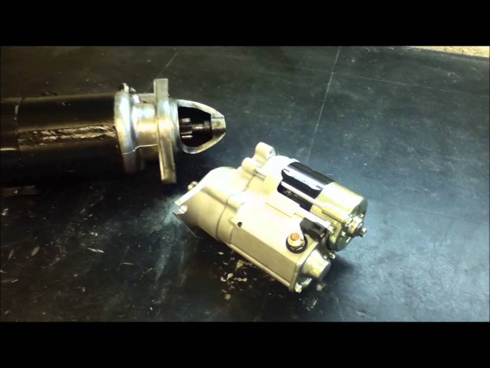 E Type high torque geared starter