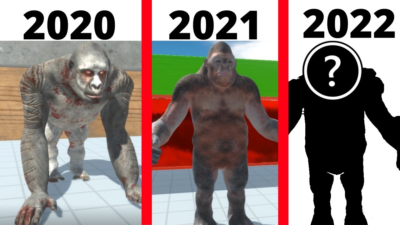 EVOLUTION OF GORO THE GIANT IN ARBS  2020  2022  -  ANIMAL REVOLT BATTLE SIMULATOR