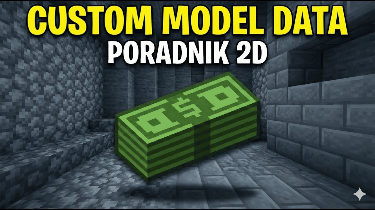 Jak Dodać Custom Itemy i Modele za pomocą CUSTOM MODEL DATA (2D) - Minecraft 1.21.4+