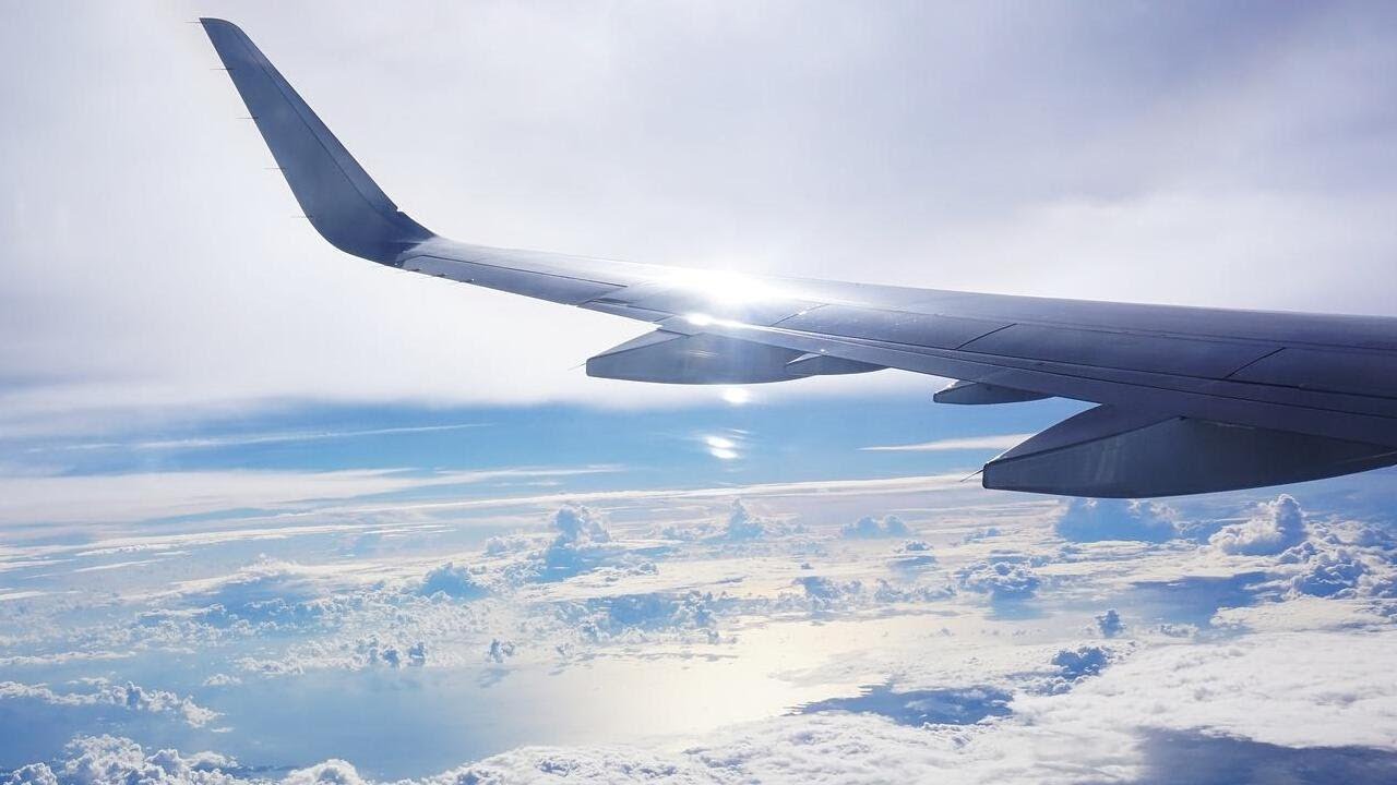 ► Flugzeuggeräusche zum einschlafen & entspannen / Flugzeug Geräusch innen (Weißes Rauschen Sound)