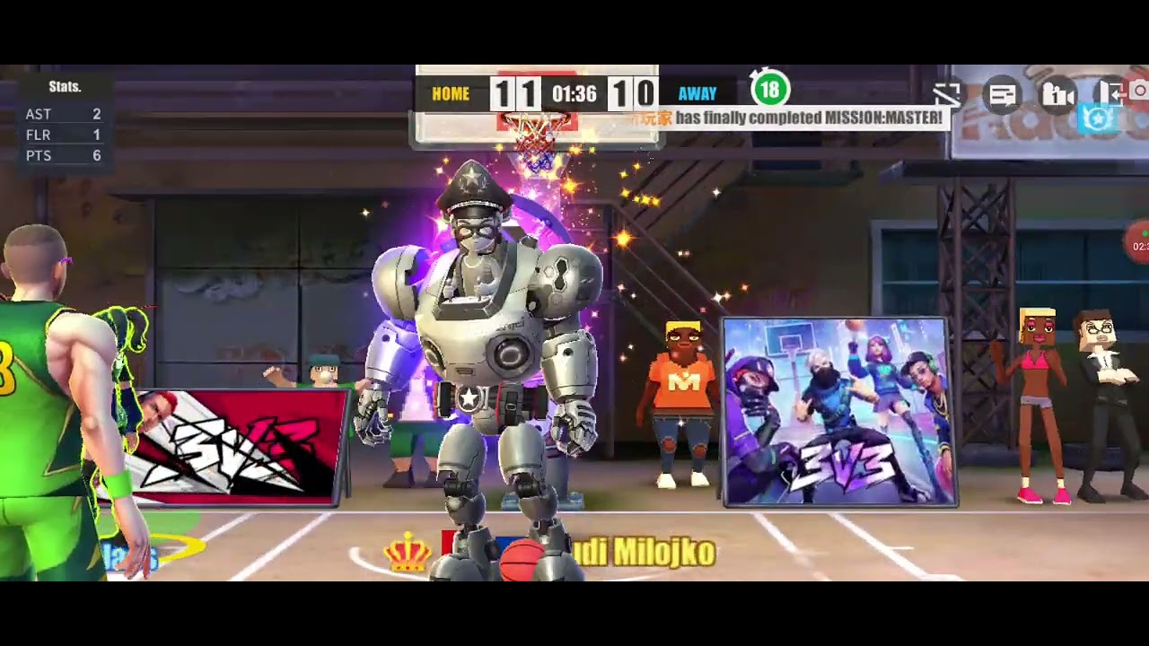 Niko - Rena combination Furious battle on ladder #streetballallstar 